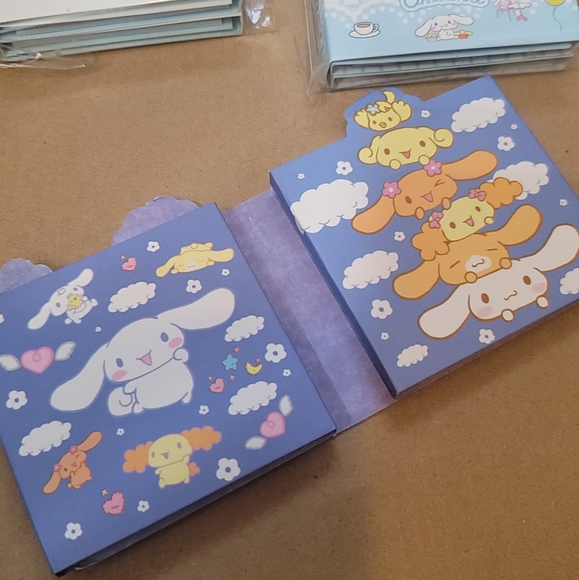 Cinnamoroll Sanrio 6 in 1 notepad 4 Pack - Picture 6 of 11